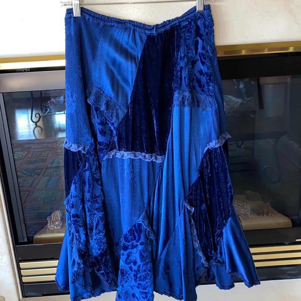 Italian Made Viscose Bohemian Skirt